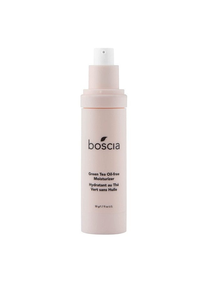 boscia Green Tea Oil-Free Face Moisturizer - Vegan & Cruelty-Free - Natural Clean Skincare For Oily Skin Types - Acne Prone Skin Care - 1.7 Fl Oz