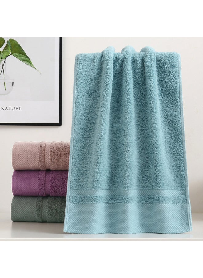 Plain Thickened Long-staple Cotton Towel Face Towel For Home Use, Absorbent, Soft, Comfortable Hotel Bath Towel, Towel Souvenir
