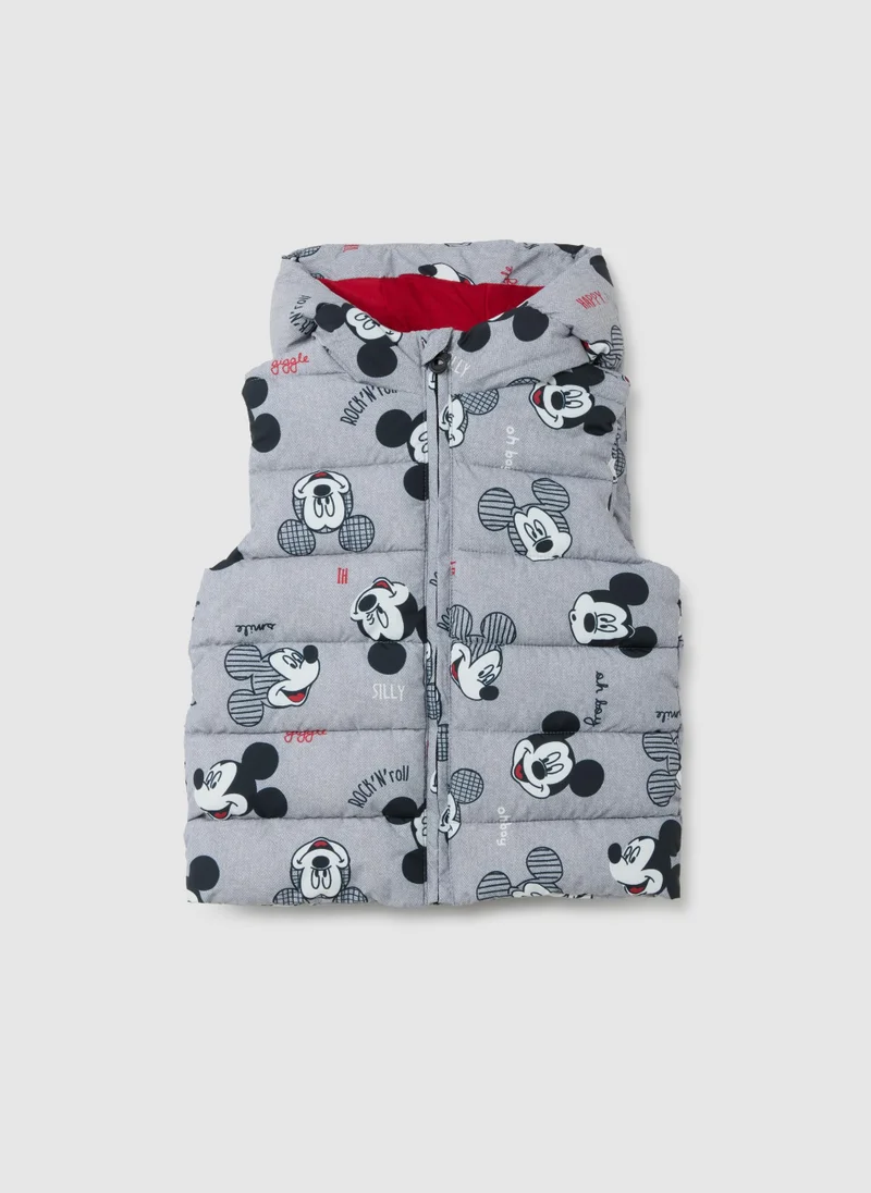 او في اس REGULAR FIT MULTICOLOUR FABRIC CHILDREN'S GILET