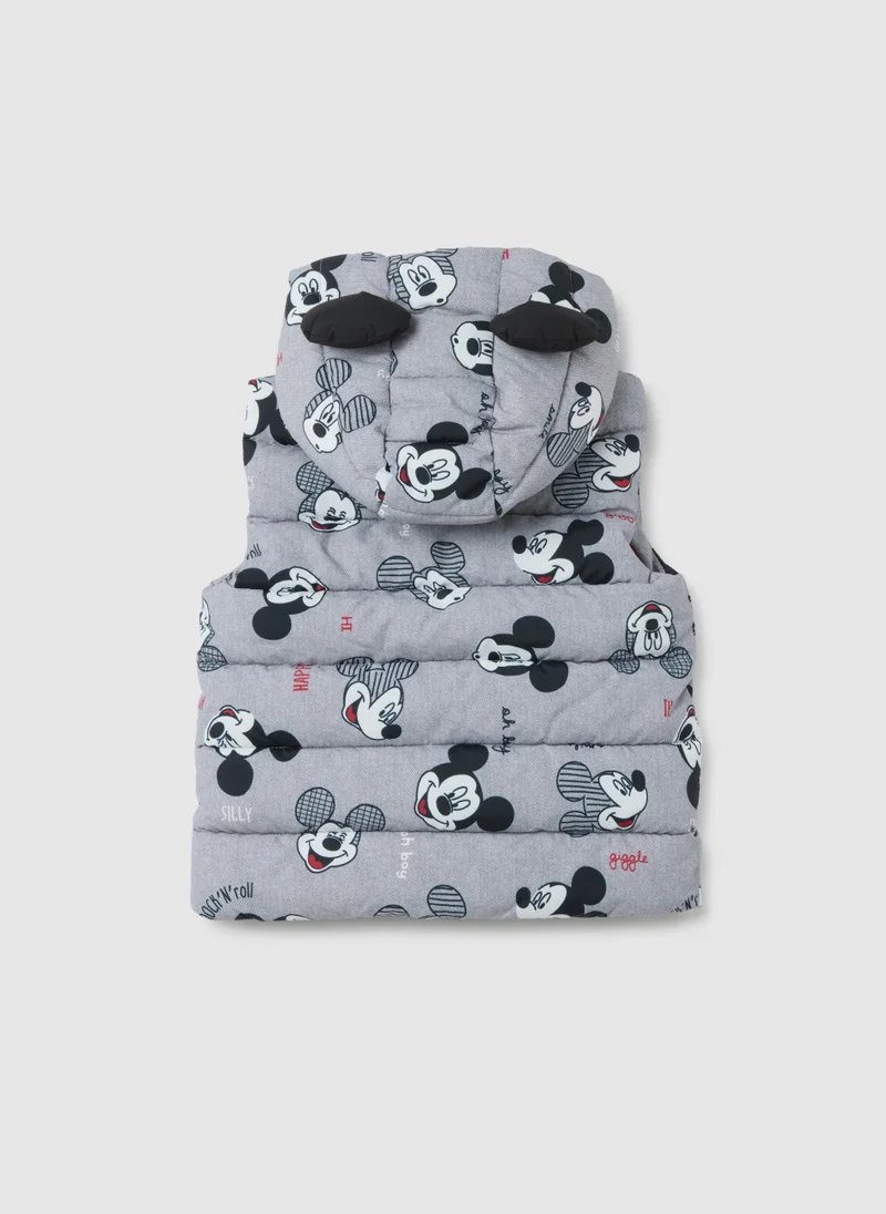 او في اس REGULAR FIT MULTICOLOUR FABRIC CHILDREN'S GILET