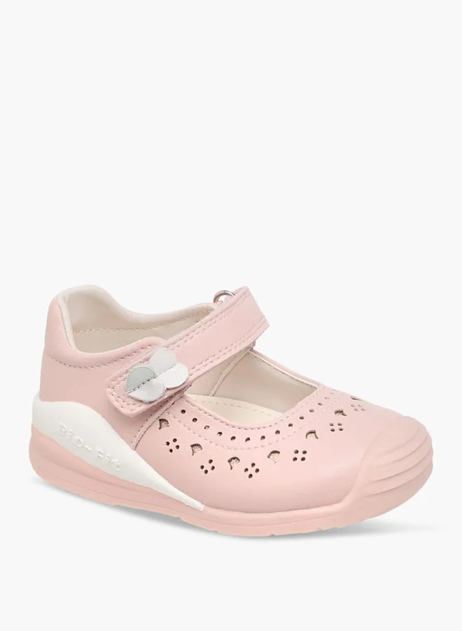 Barefeet Girls Cut-Out Detail Mary Jane Shoes