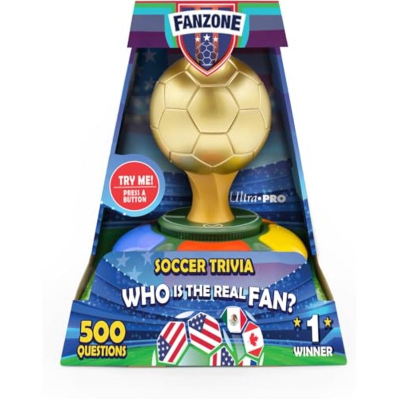 Trivia Game - Who is The Real Fan? Ball Games for Passionate Fans Toys with Virtual Game Master, 2-5 Players Soccer Lovers - Image 1