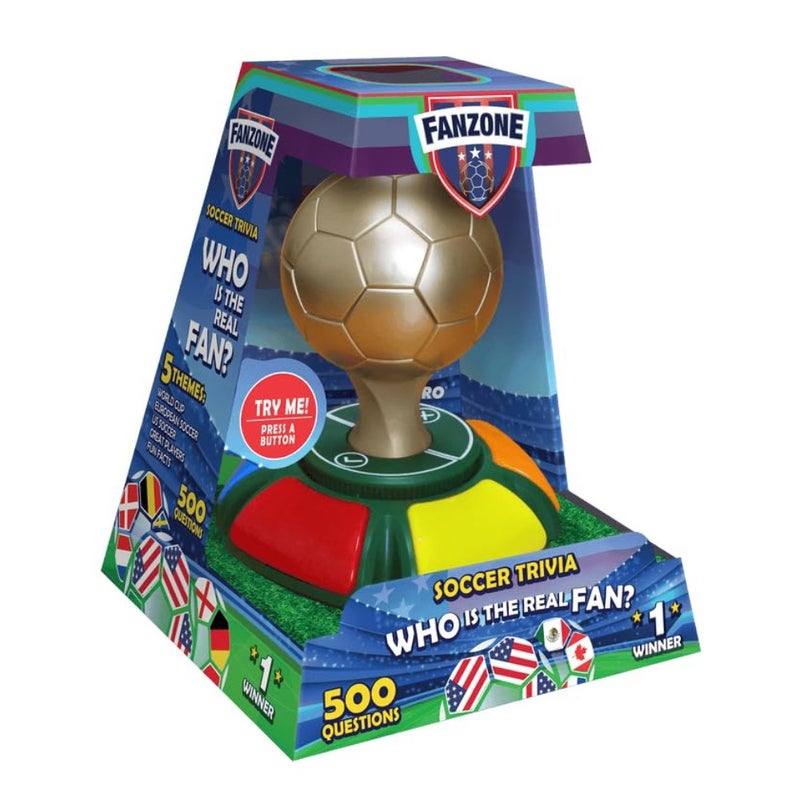 Trivia Game - Who is The Real Fan? Ball Games for Passionate Fans Toys with Virtual Game Master, 2-5 Players Soccer Lovers - Image 2