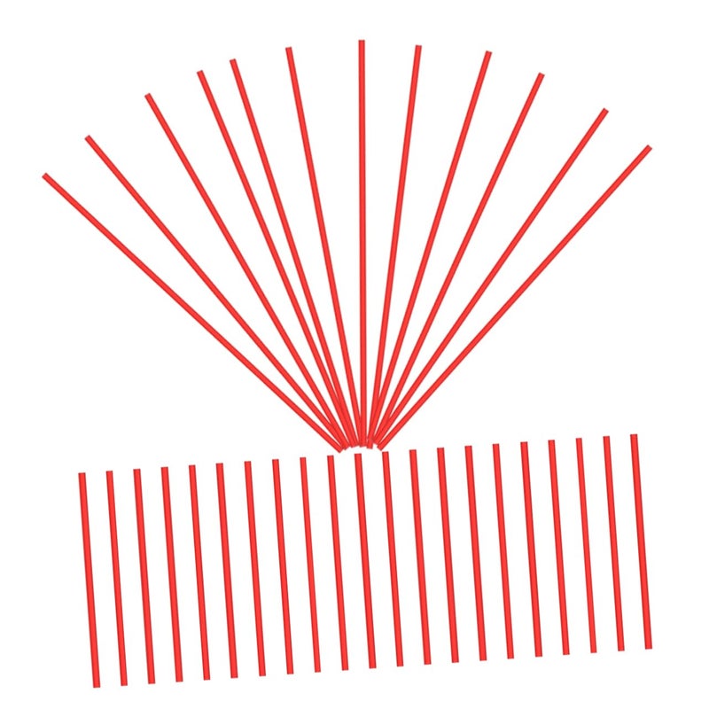 200 Pcs Fine Spray Extension Straws Flexible Nozzle Replacement For Rust Remover Aerosol Cans - Image 2