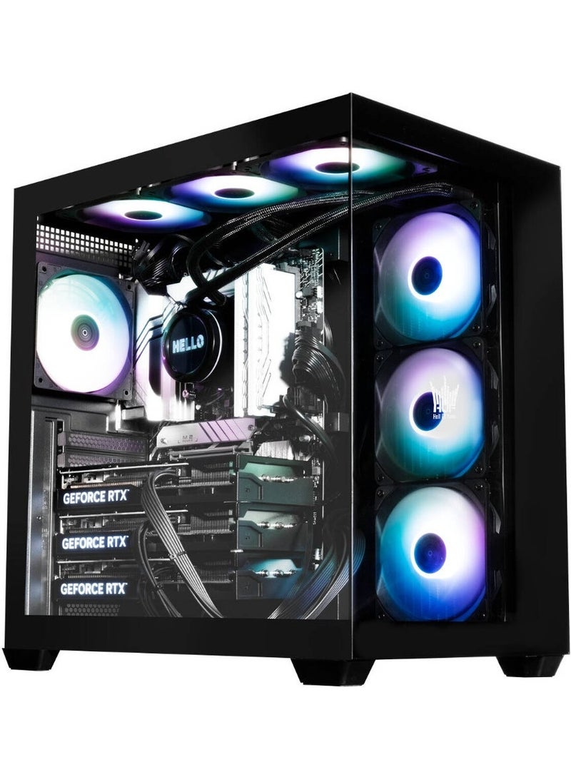 BLUMENIT فولتيكس-5SQ ميني (i5-14400F/B760/RTX 3050 8GB/16GB D5/1TB NVMe/ وين 11 برو) - Image 1