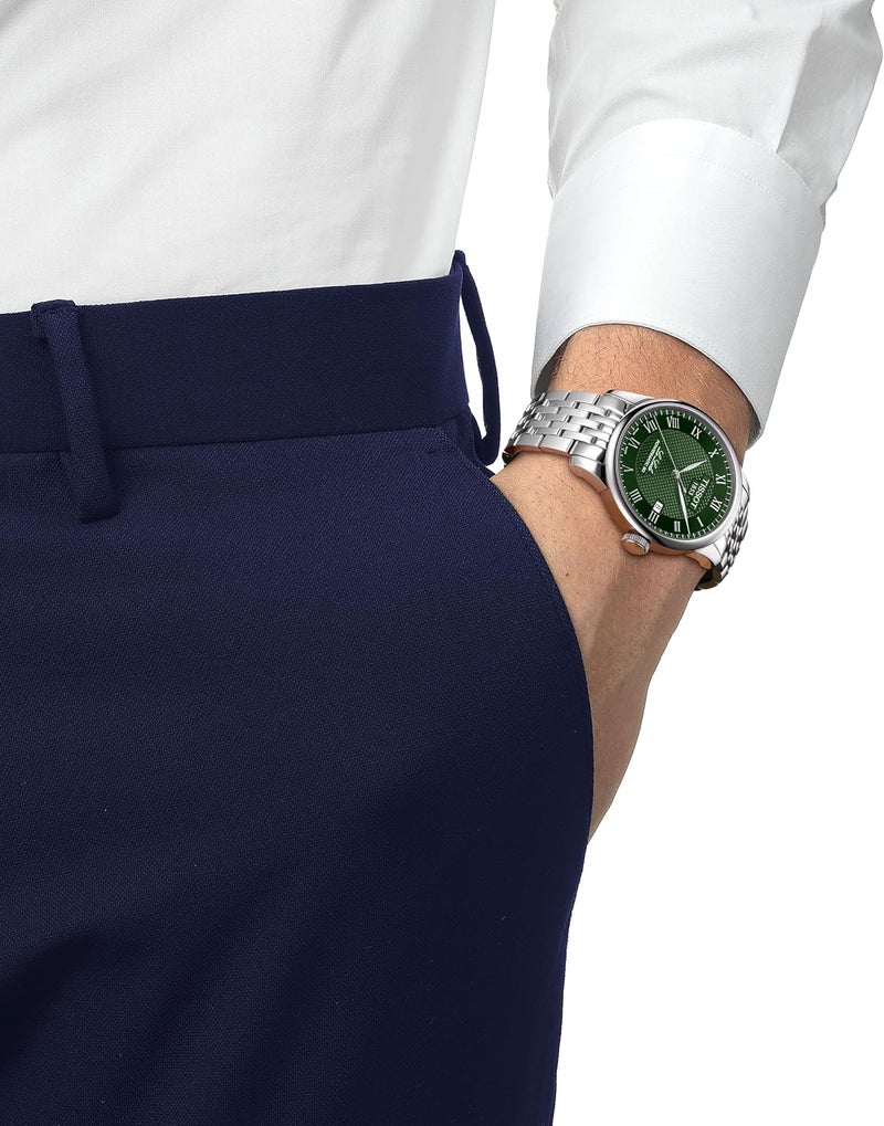 Tissot Le Locle Automatic Green Dial 39mm Men's Watch - Image 4