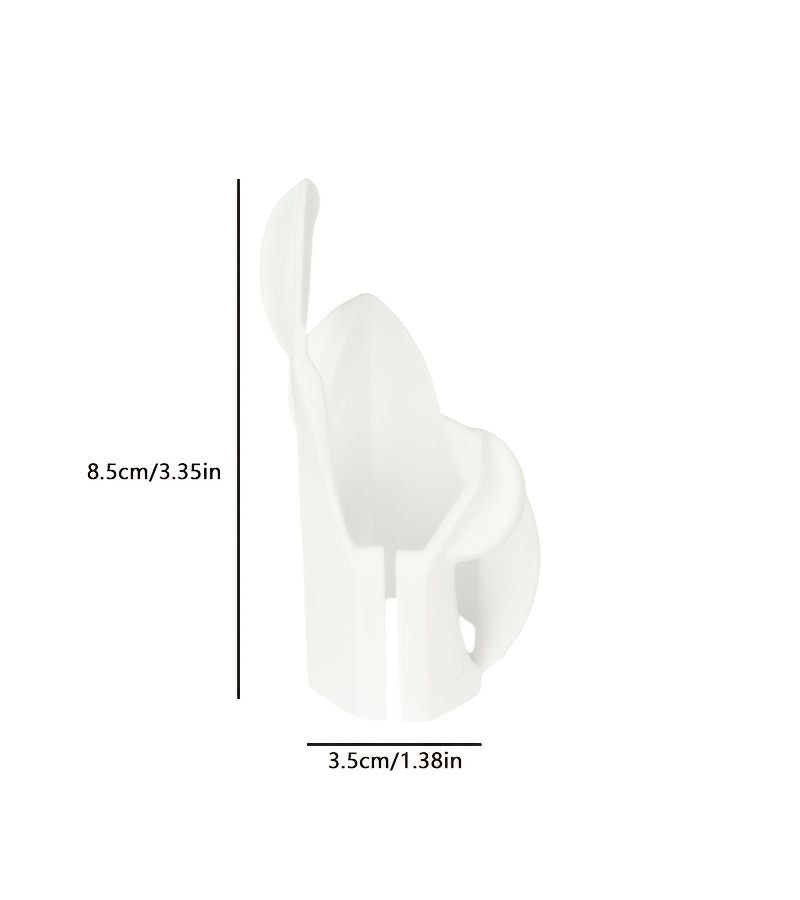 White Badminton Racket Grip Trainer Corrector Lightweight Easy Install Forehand Backhand Posture Training Aid for Beginners - Image 2