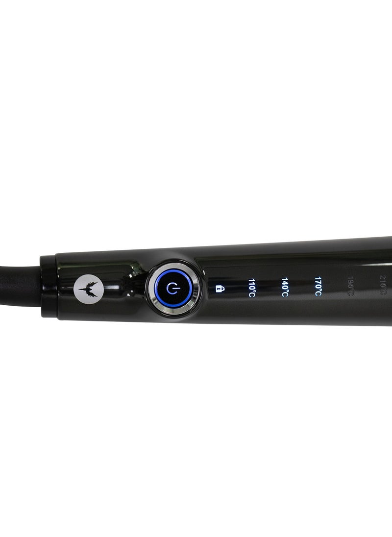 HH Simonsen - HH Simonsen ROD Curling Iron VS4 - Touch Handle - Perfect for soft curls - Touch function - Temperature from 110-210° C - Ceramic Teflon coating - Ergonomic handle - Barrel size 25 - 32 mm - Image 1