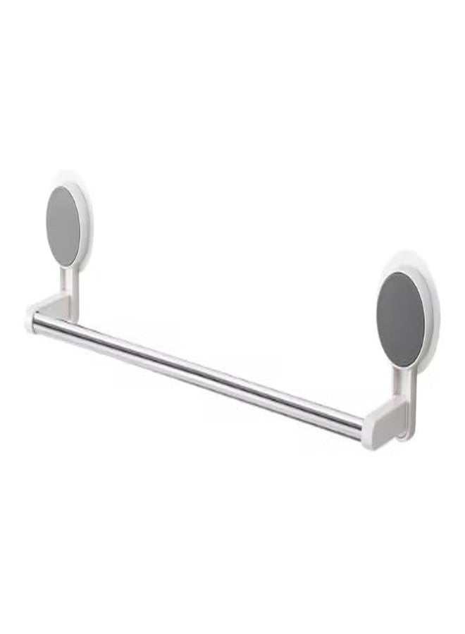 Oblivion Towel Holder in Bathroom 1 Pc - Self-Adhesive Towel Rod for Bathroom & Kitchen - No-Drill Wall Mounted Holder with Strong Adhesive, Space-Saving Organizer for Towels, Clothes & Accessories - Image 1