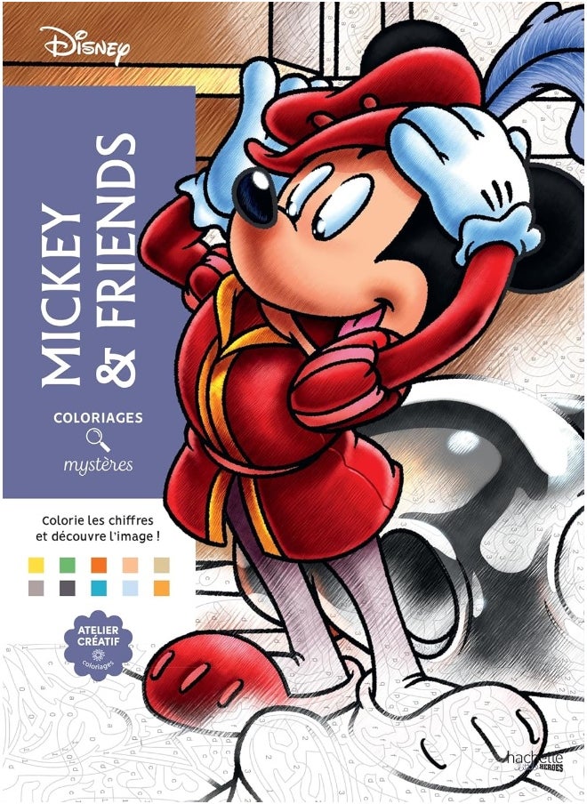 Coloriages mystères Disney Mickey and friends  - Image 1