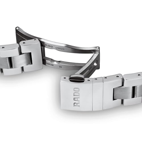 Rado Unisex Coupole Classic Stainless Steel Swiss Automatic Watch, White (R22876013) - Image 4