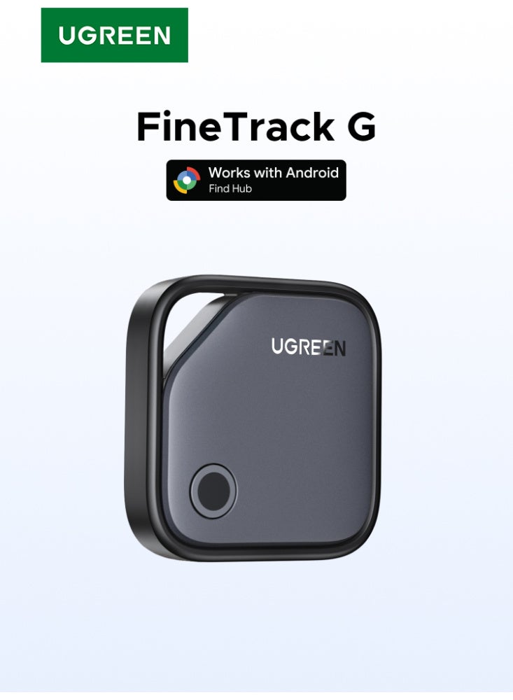 يو جرين Fine Track G Android Only 1P Smart Tag GPS Tracker Bluetooth Tracker for Android Rechargeable Tag LED Indicator Beep Sound Portable, Easy Operate, for Keys, Wallets, Bags, Luggage, Pet, Travel - Image 1