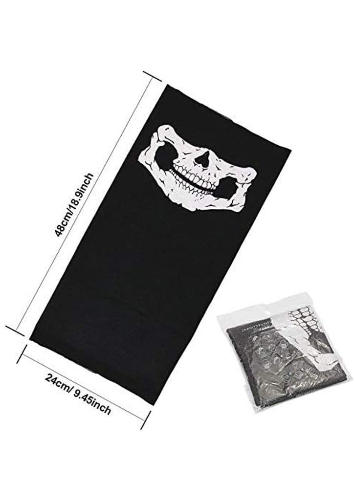 Brain Giggles Half Face Skeleton Mask for Horror Themed Party - Image 2