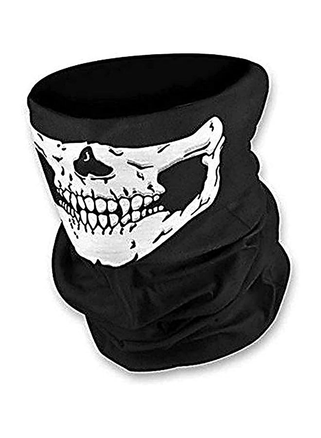 Brain Giggles Half Face Skeleton Mask for Horror Themed Party - Image 1