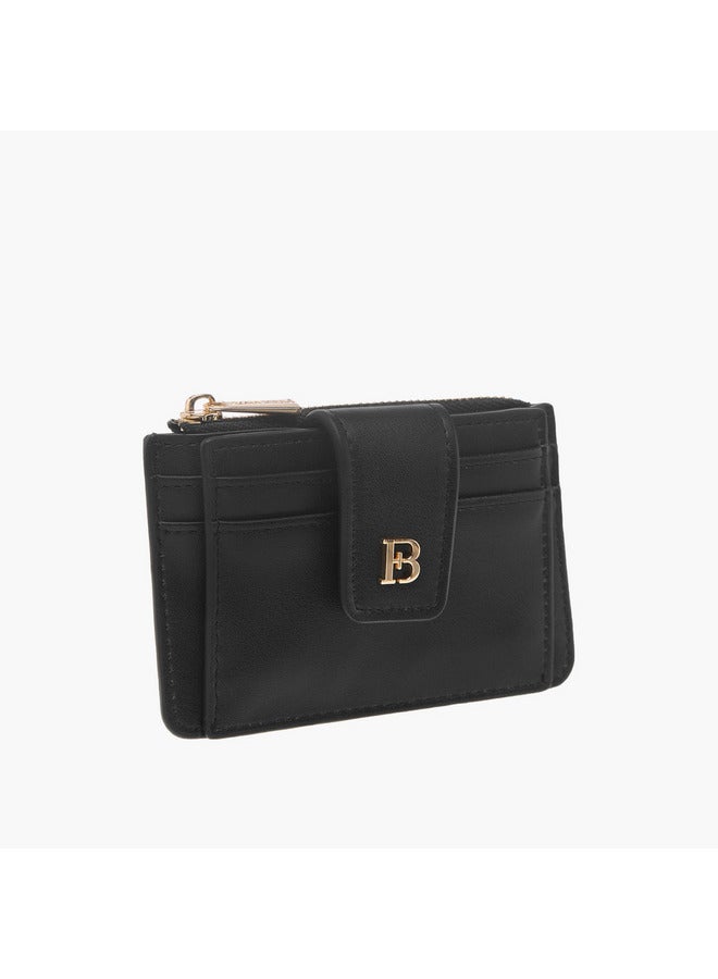 Flora Bella By Shoexpress Women Solid Wallet with Zip Closure  - Image 3
