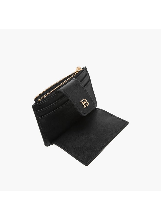 Flora Bella By Shoexpress Women Solid Wallet with Zip Closure  - Image 5