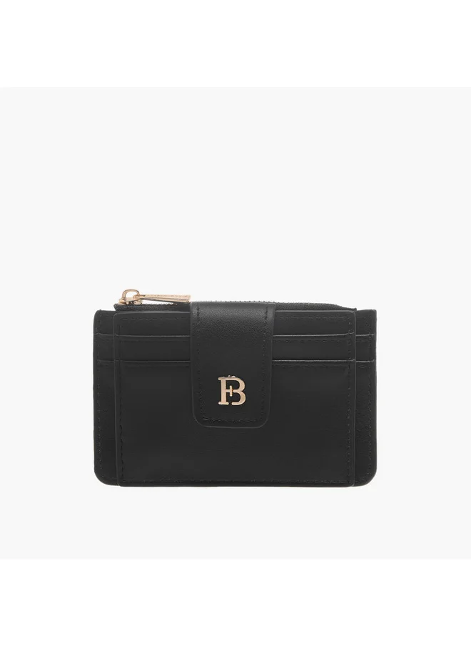 Flora Bella By Shoexpress Women Solid Wallet with Zip Closure