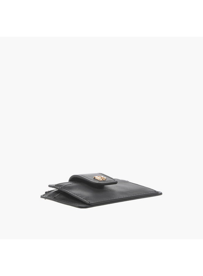 Flora Bella By Shoexpress Women Solid Wallet with Zip Closure  - Image 4