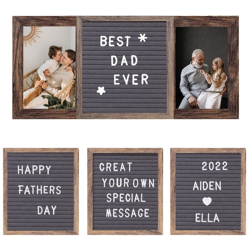 Dad Picture Frame Fathers Day Picture Frame Dad Picture Frames From Daughter Son Kids 4x6 Personalized Picture Frames Solid Wood Dad Photo Frame First Fathers Day Frame For Grandpa Grandfather
