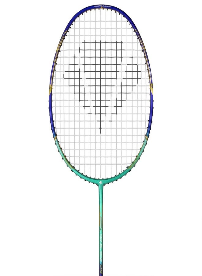 Carlton Airblade M24 Graphite Badminton Racket with Full Cover (Strung) - Lightweight Graphite Frame - Includes Badminton Racket with Cover - Pack of 1 (Green) - Image 3