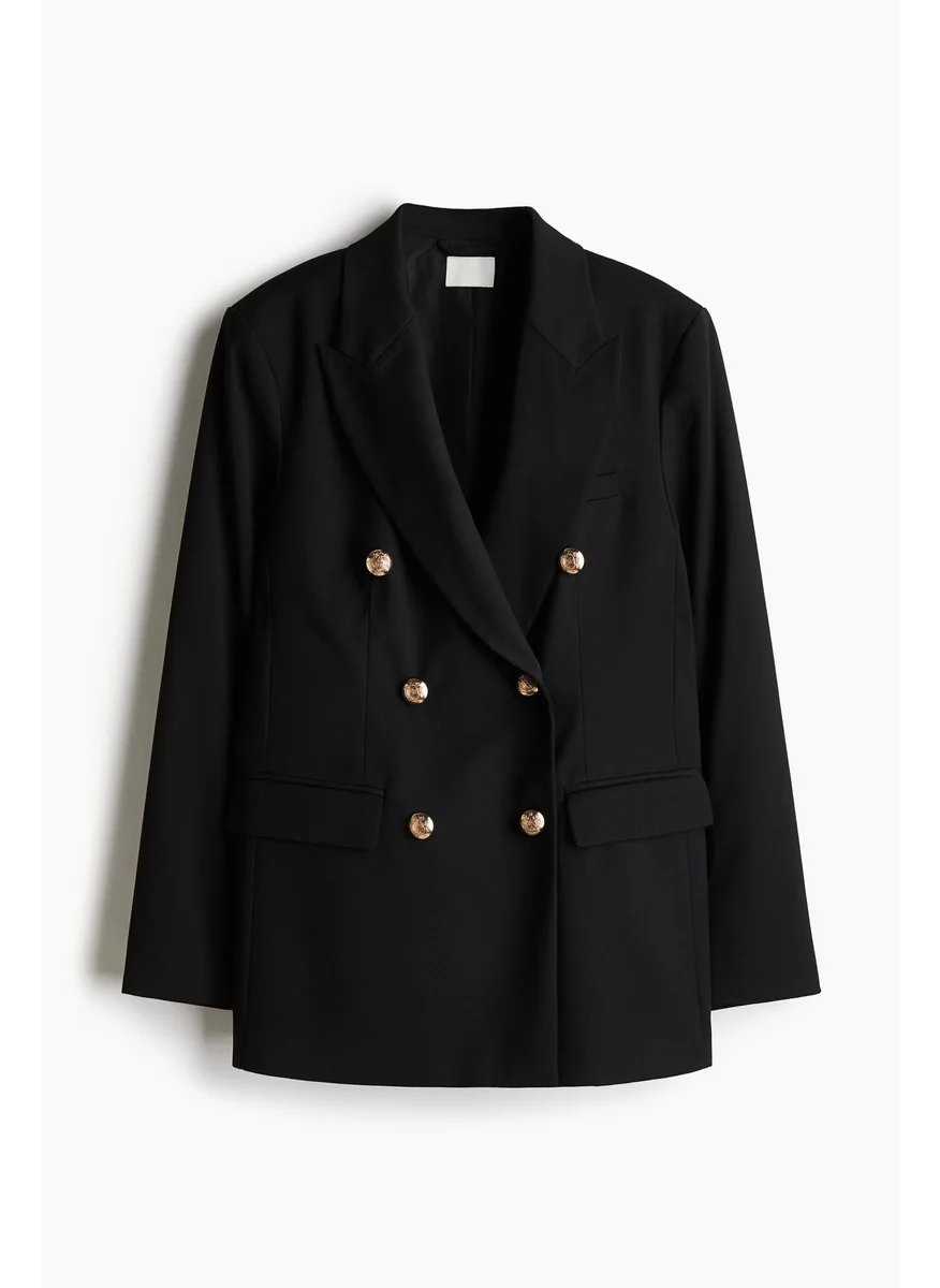 H&M Double-Breasted Blazer