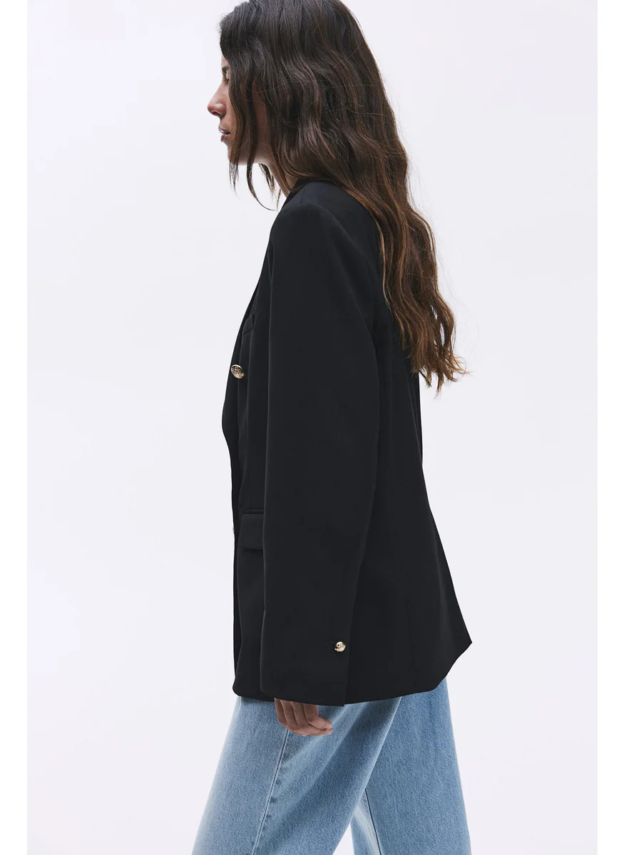 H&M Double-Breasted Blazer