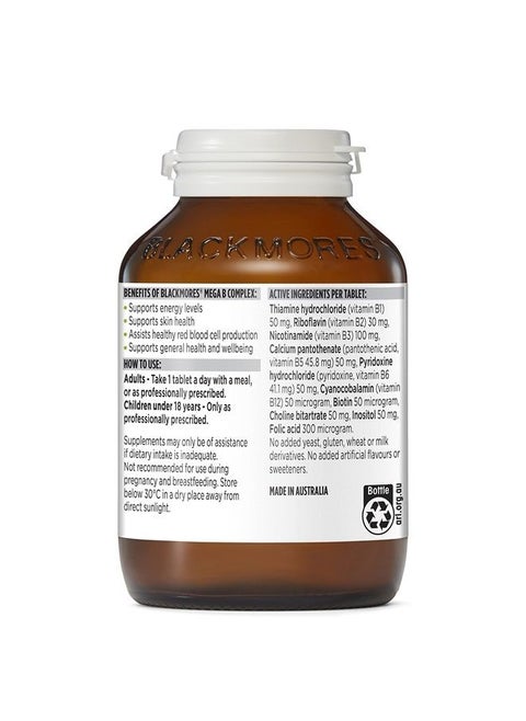 Mega BComplex200 Tablets