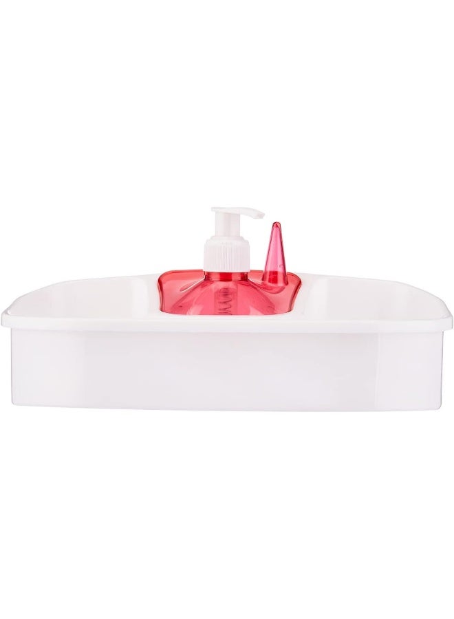 AKDC Proff Dishwashing Set L(10CM) XW(25CM) XH(12CM) White and red - Image 1