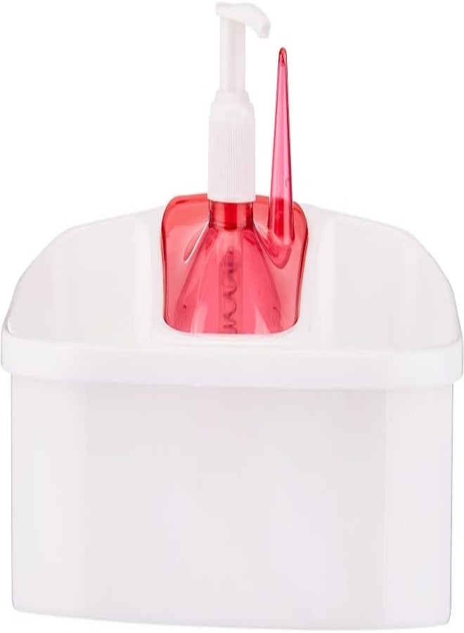 AKDC Proff Dishwashing Set L(10CM) XW(25CM) XH(12CM) White and red - Image 5