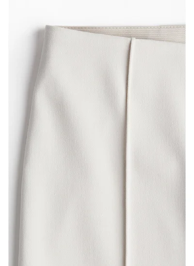 H&M Flared crease-leg trousers