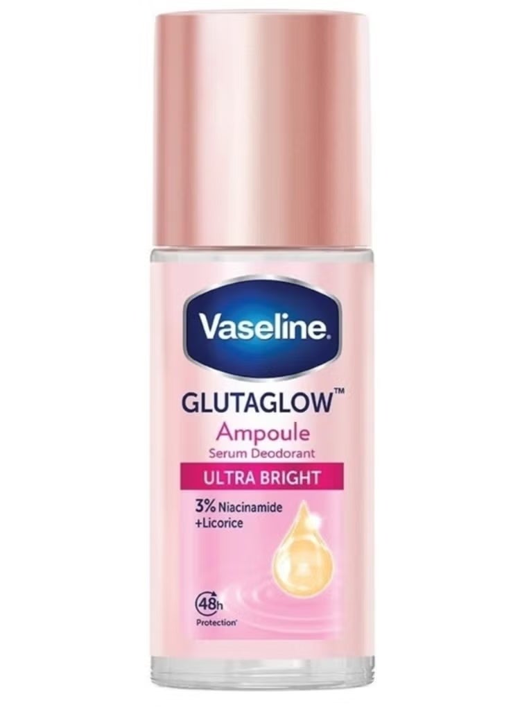 Vaseline Glutaglow Ultra Bright Ampoule Serum Deodorant - 45ml - Image 1
