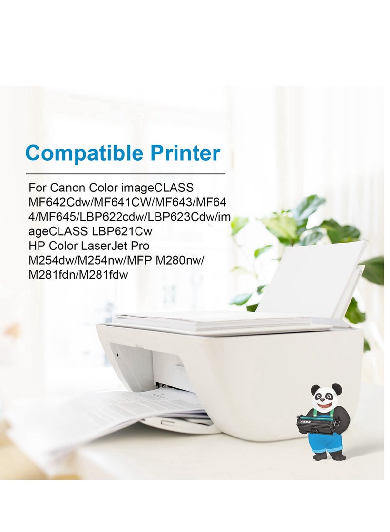 ASTA 203A Toner Cartridge CF540A CF541A CF542A CF543A Compatible For HP LaserJet Pro M254nw M254dw MFP M280nw M281fdn M281fdw Printer 203 540A 541A 542A 543A - Image 3