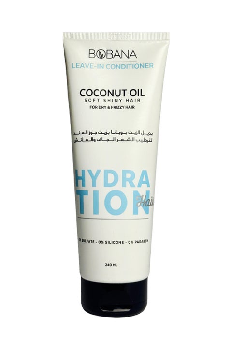 بوبانا ليف ان بديل الزيت بوبانا بزيت جوز الهند، 240 مل