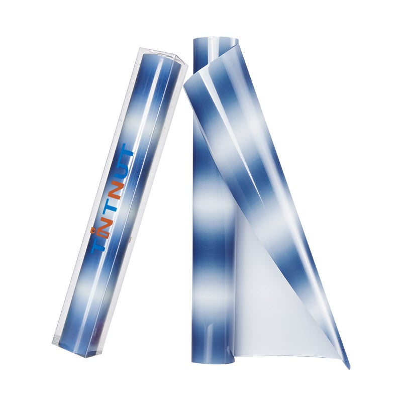 فيلم نقل الحرارة المتدرج من تينت نات 8 عبوات 12x10 بوصة قوس قزح أومبير HTV فينيل للكي بألوان غروب الشمس