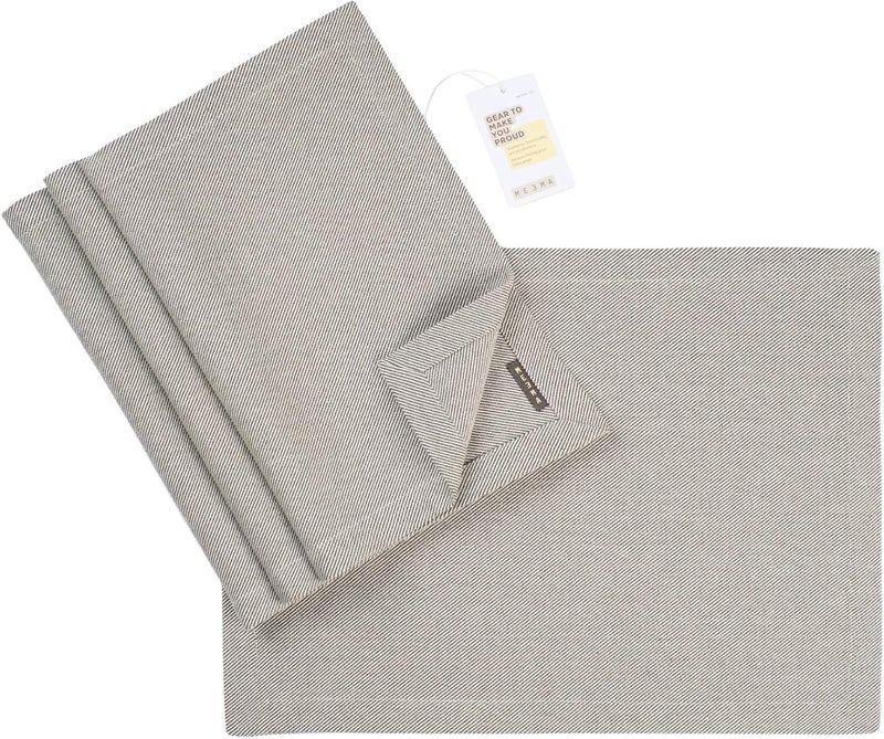 MEEMA Rustic Placemats Set of 4  Recycled Denim  Cotton Placemats Table Setting Placemat for Dinner Table Placemat Set Spring Summer Holiday Table Place Mats Charcoal - Image 1