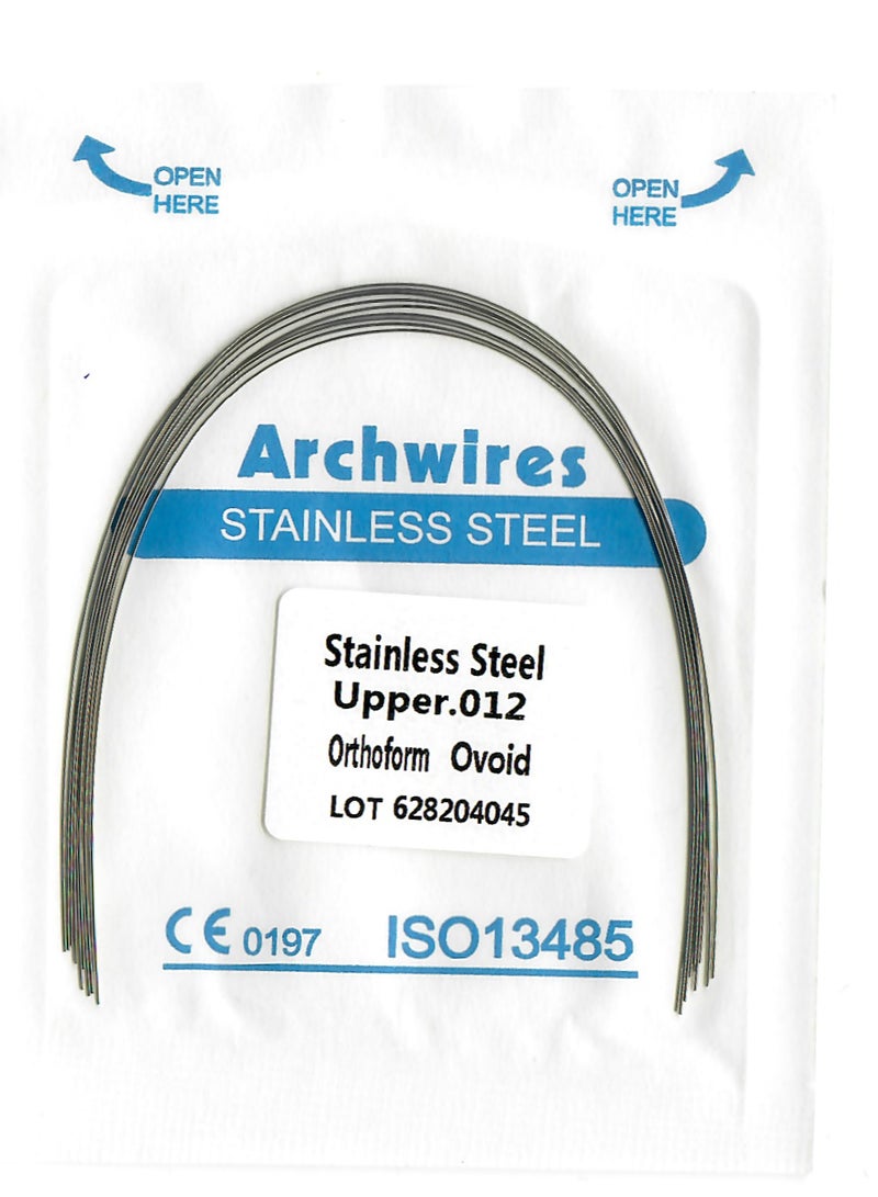 keemz SS Arch Wire Ovoid 0.012 UPPER - Image 1