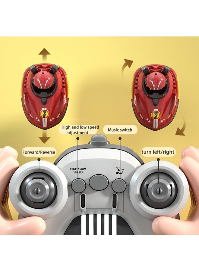 HALAMODO Kids Electric Bumper Car Toy with Music, Lights & Dual Remote Control -Interactive RC Bumper Car with Collision Bouncing Effect - for Children Ages 3+, Boys & Girls, Birthday Gifts & Indoor Play - Image 2