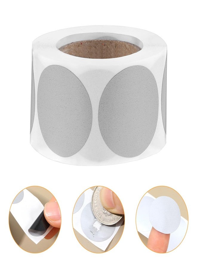 RupeeRise 600 Pcs Office Labels Stickers, Scratch Off and Round Dot Labels in Gold and Silver (300 Each), Adhesive Sticker for Name Tag and Various Applications - Image 3
