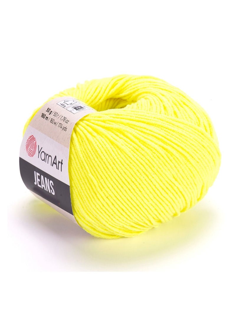 YarnArt Set Of 5 Pcs High Quality Jeans Yarn For Knitting - Image 1