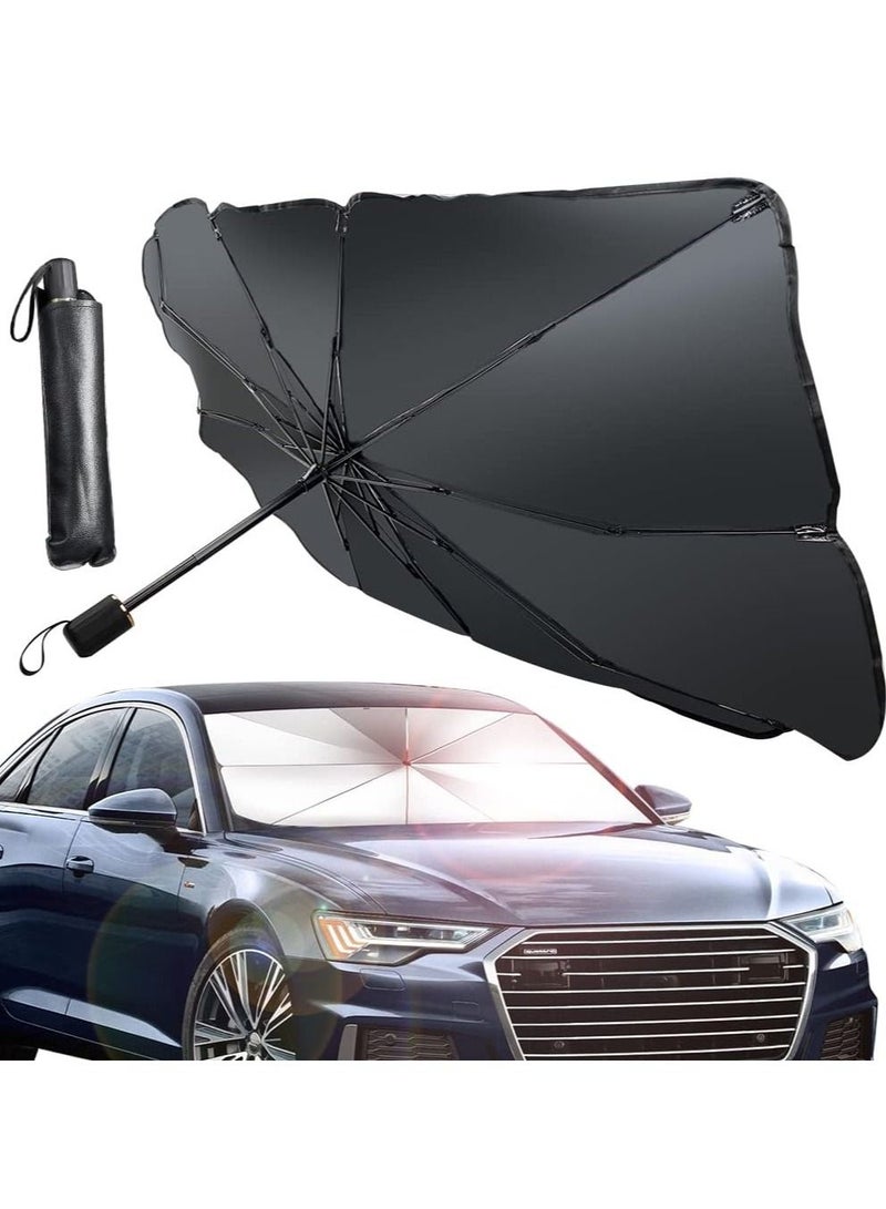 DubaiGallery Car Foldable Windshield Umbrella For Sun Shade Protection Heat Insulation - Image 4