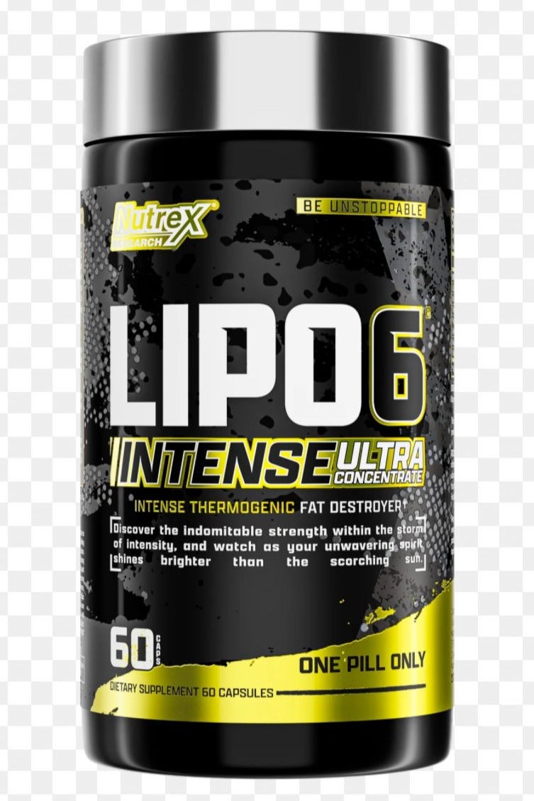 Nutrex Research Lipo 6 Black Intense Ultra Concentrate Supplement - 60 Capsules - Image 1