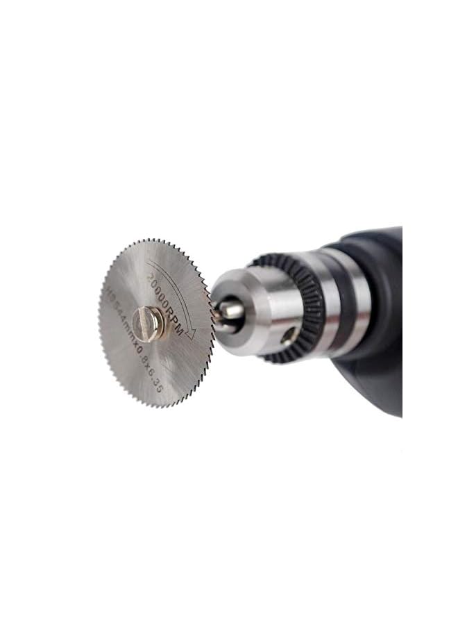 erorex pcs HSS Mini Circular Saw Blades Set with 1/8 inch Straight Shank Mandrel for Dremel Fordom Electrical Grinding Machine Rotary Tool - Image 3