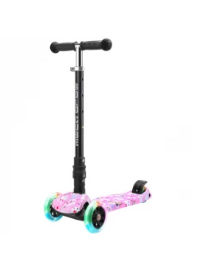 BoldCube 3 Wheel Scooter Big Fold Kitty Love BC-3WS-KL - Image 1