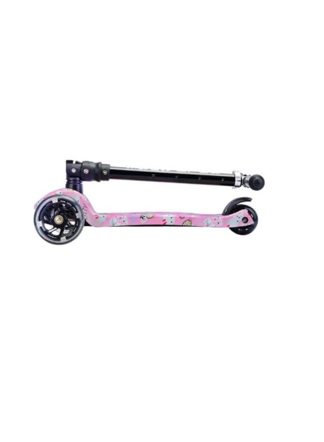BoldCube 3 Wheel Scooter Big Fold Kitty Love BC-3WS-KL - Image 3