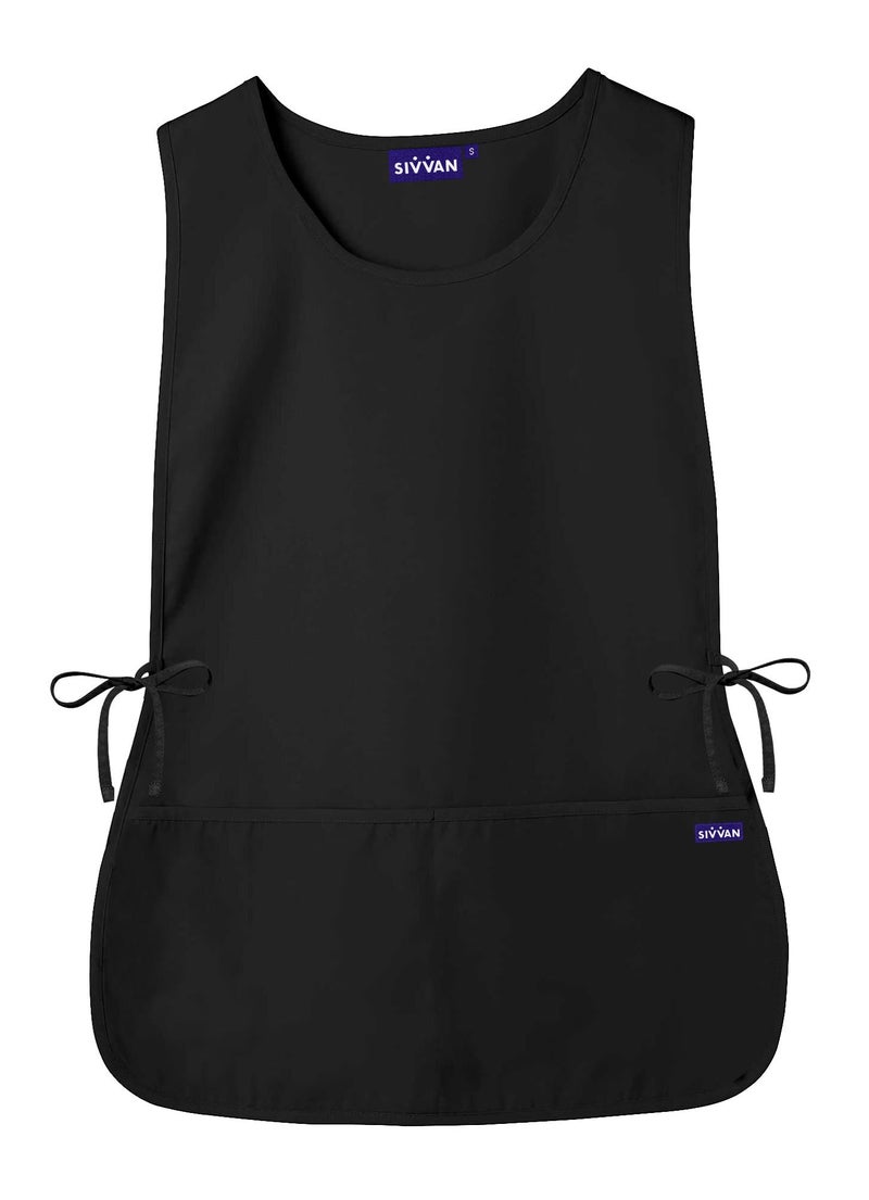 Sivvan Unisex Apron - Cobbler Apron - S8700 - Black - X - Image 1