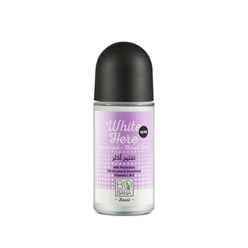 Bobana "White Here" Deodorant With Floral Scent - Image 1