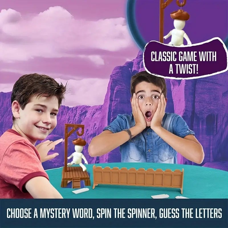 Magnetic Hangman Mystery Word Game Magnetic Gallows Mystery Word Game - Image 3
