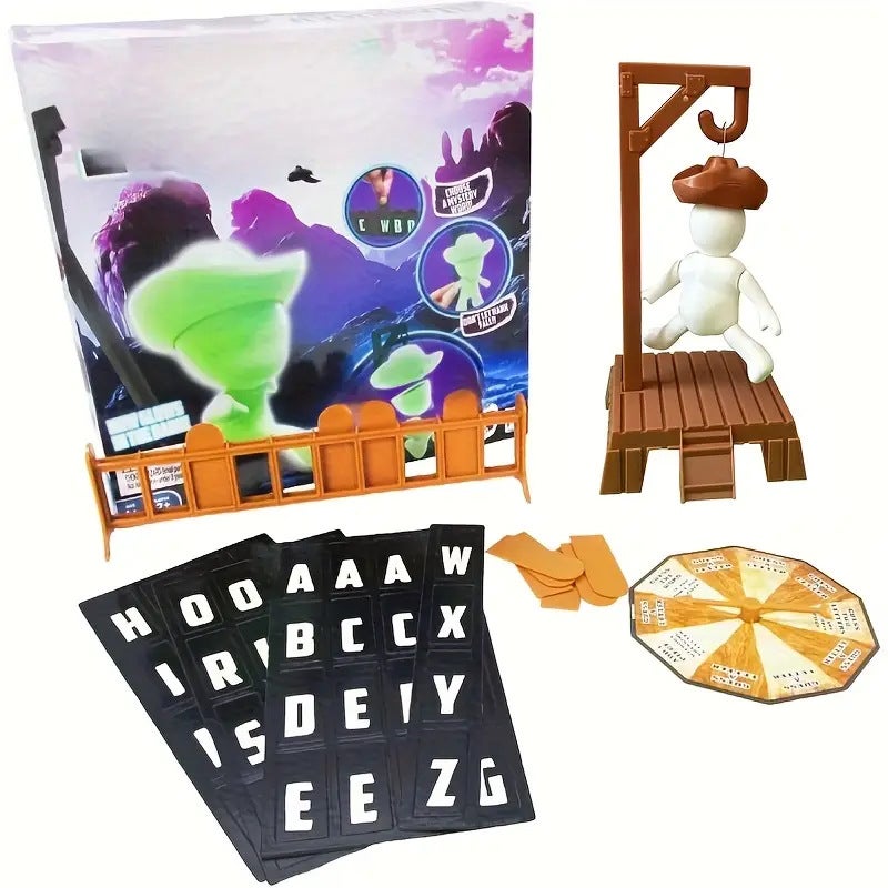 Magnetic Hangman Mystery Word Game Magnetic Gallows Mystery Word Game - Image 1