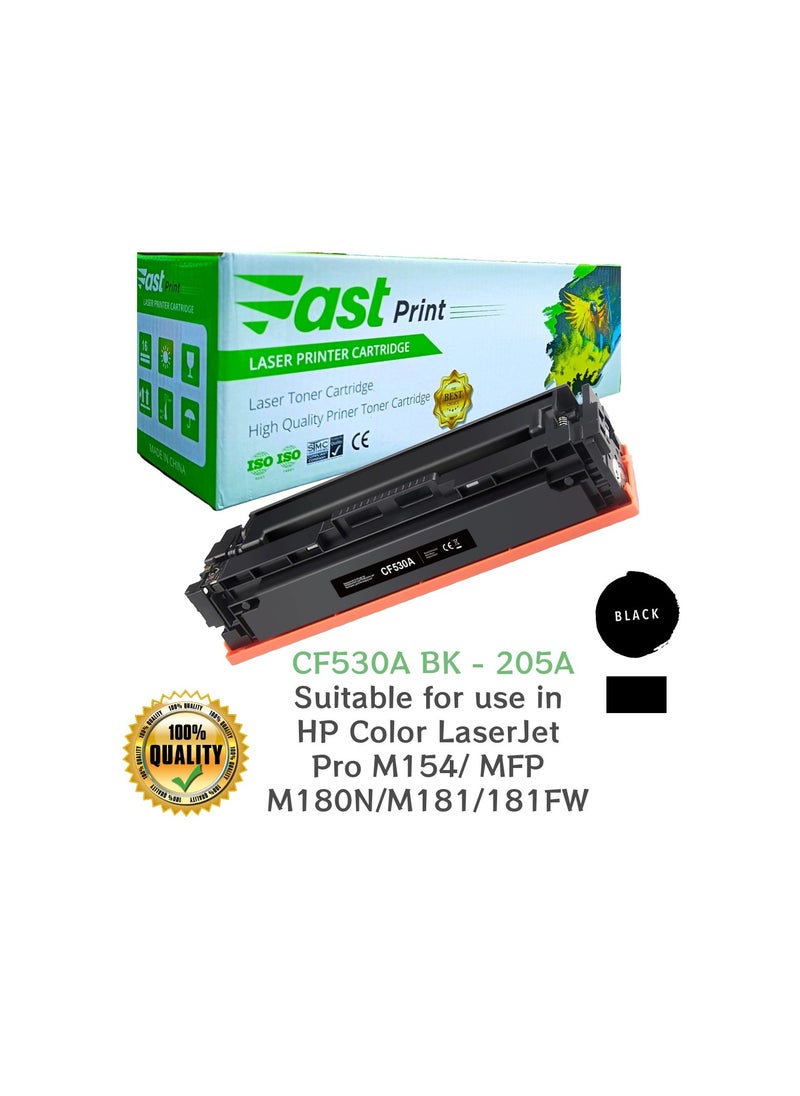 Fast Print Toner 205A Black - CF530A  - Image 1