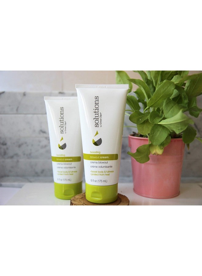 GREAT CLIPS Solutions Boosting Blowout Cream 6Oz ; Boosts Body & Fullness ;Perfect Blow Dry Prep Hair Product ; Extends Your Blowout - Image 4
